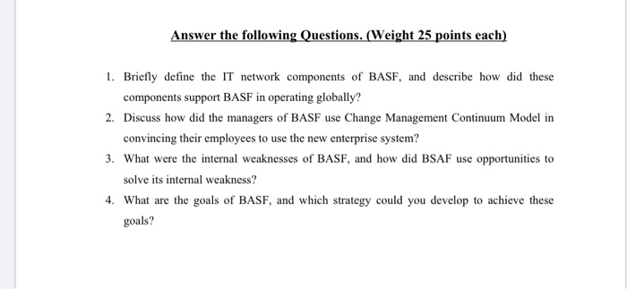 SOCIAL BUSINESS AT BASF BASF is the largest