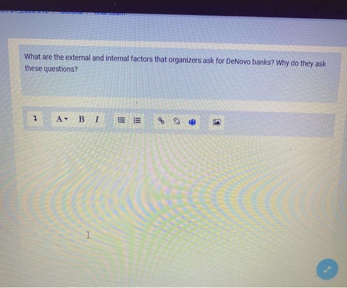 GE What are the external and internal factors