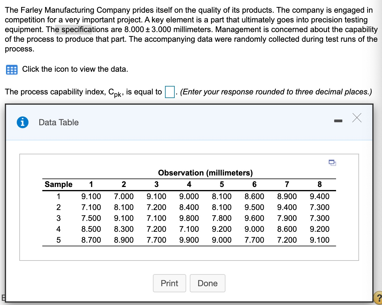 The Farley Manufacturing Company prides itself on