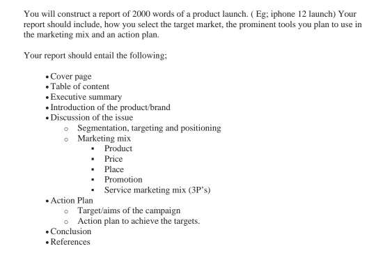 this is the question of Marketing subject You