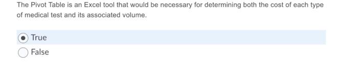 The Pivot Table is an Excel tool that would be