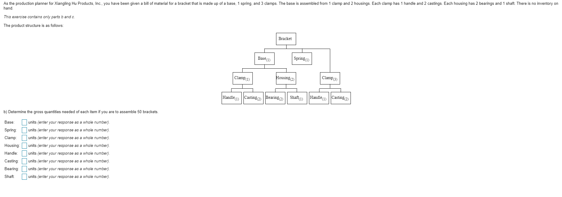 As the production planner for Xiangling Hu