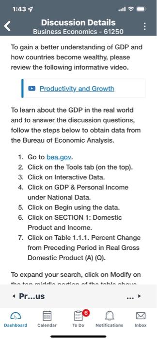 1:43 Discussion Details Business Economics -