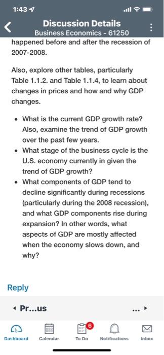 1:43 Discussion Details Business Economics -