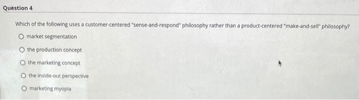 Question 2 Companies that define their missions