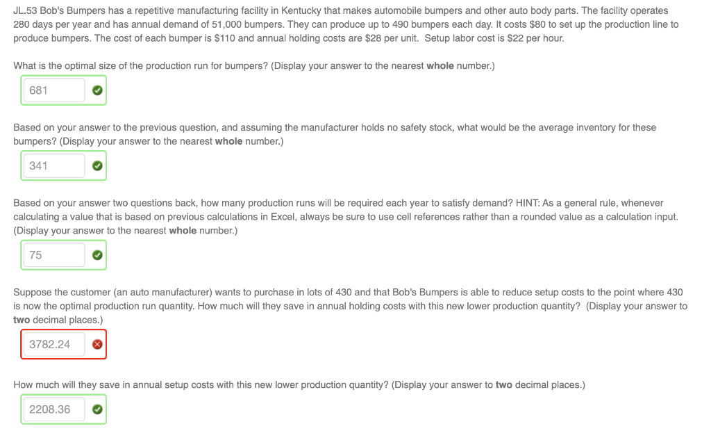 I need help with the 4th problem ASAP JL.53 Bob's