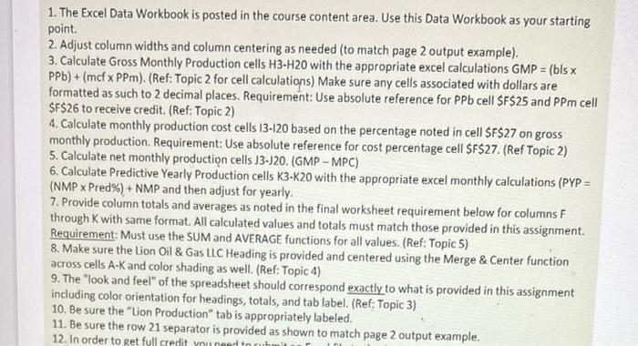 I need help with number 6. Here is the info you