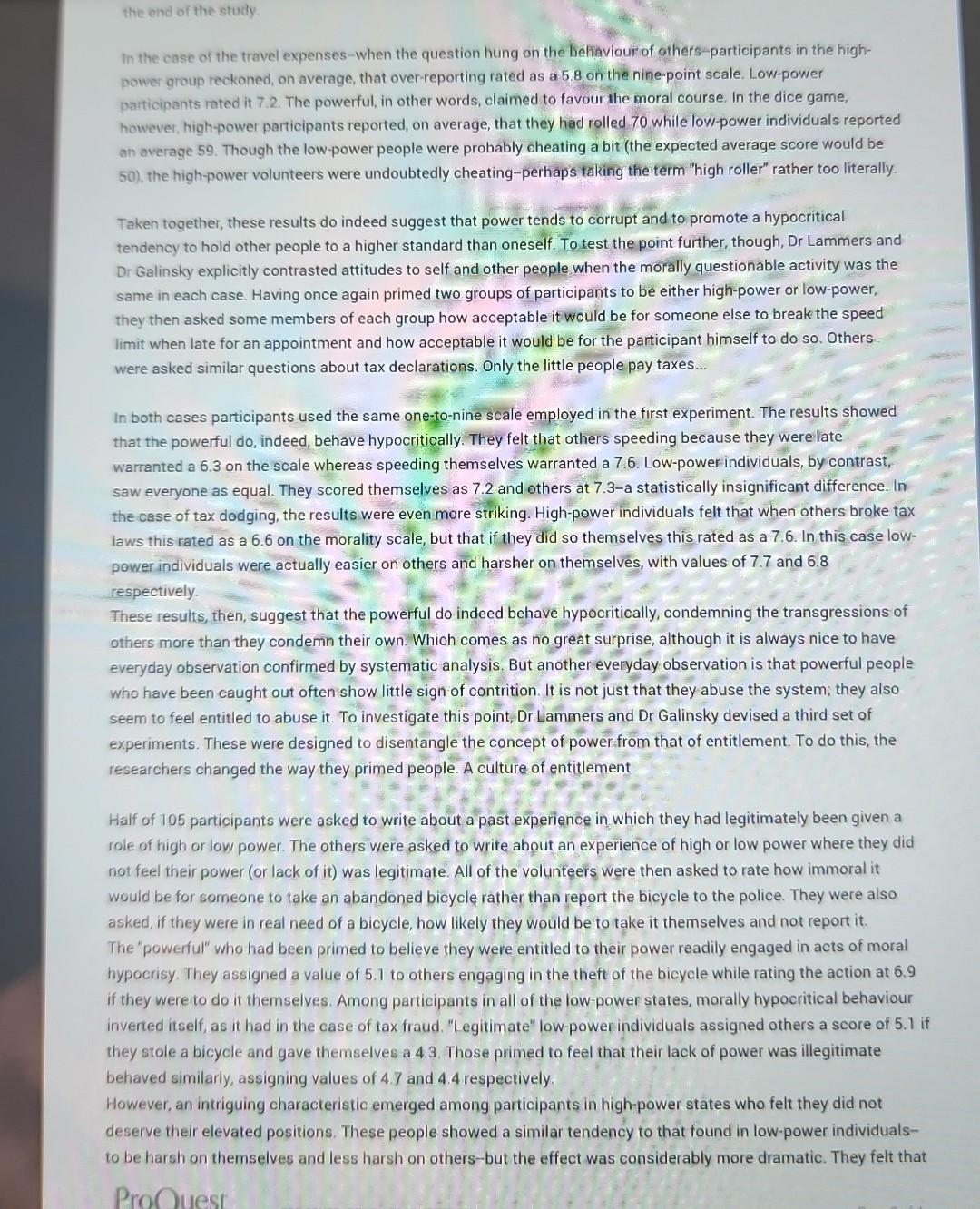 Science and Technology: Absolutely; The