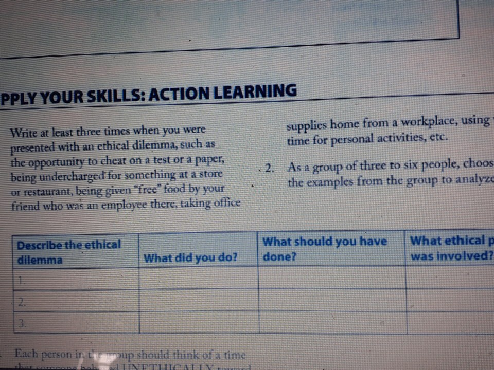 please answer Q1 and Q2 and fill the table