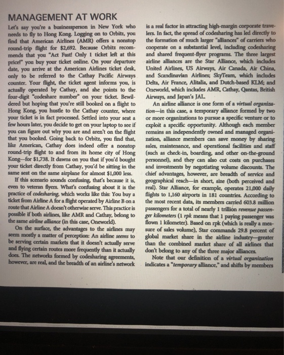 Please answer case question #1. It does not have