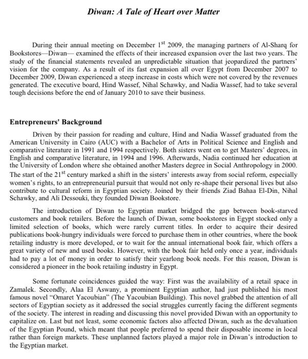 I want this solution in Study case please. Diwan: