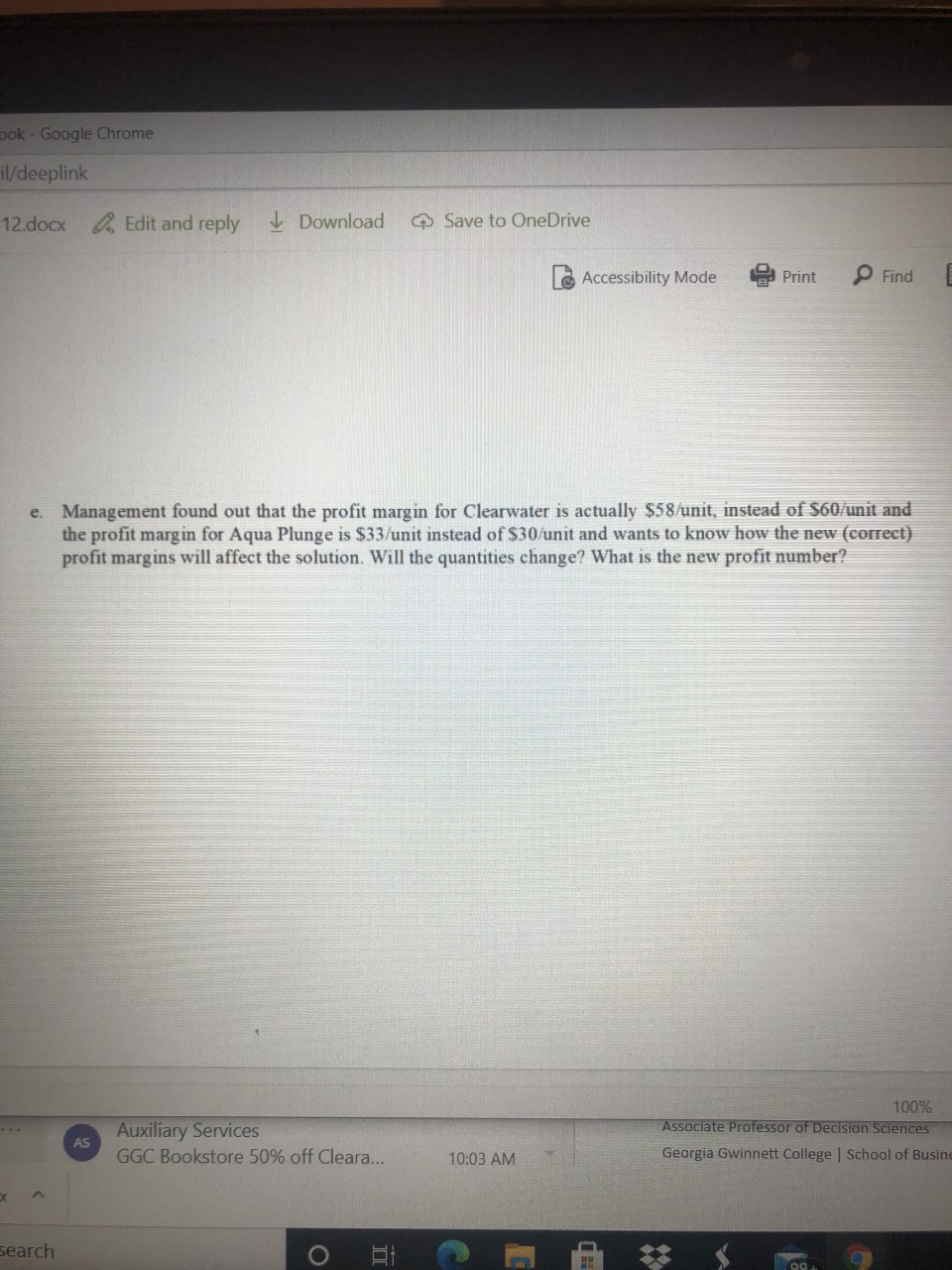 needs answers and solutions in Microsoft please