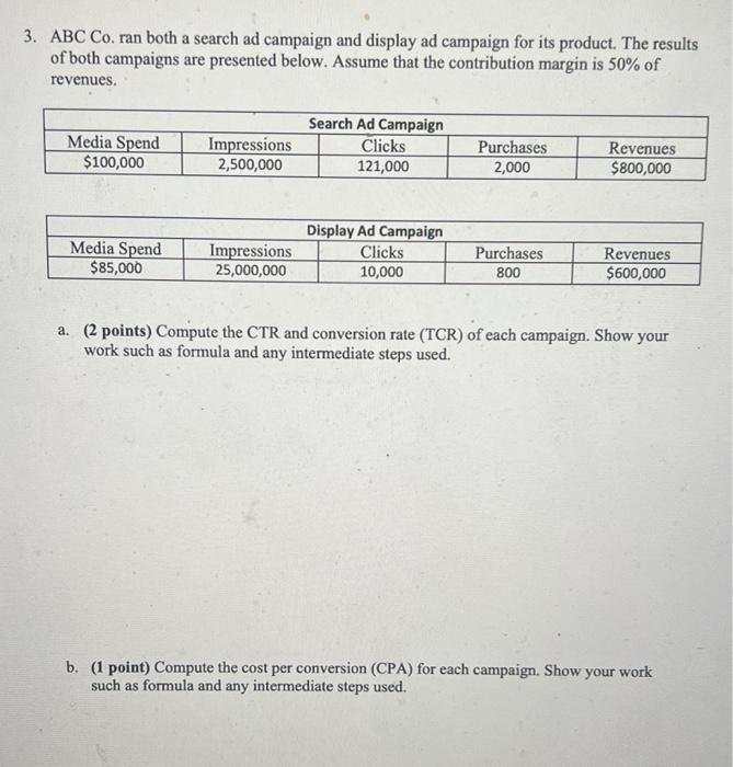 1. (4 points) Suppose Netflix has the following
