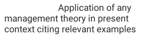 Take example of any company and explain clearly