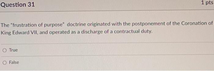 please help with these t/f problems 1 Question 29