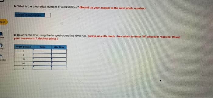 6 Problem 8-10 The following tasks are to be
