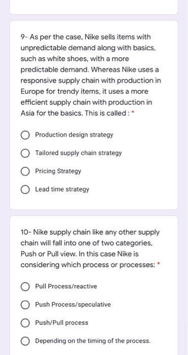 Apple's Supply Chain Strategy Apple has received