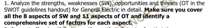 here's link of General electric case