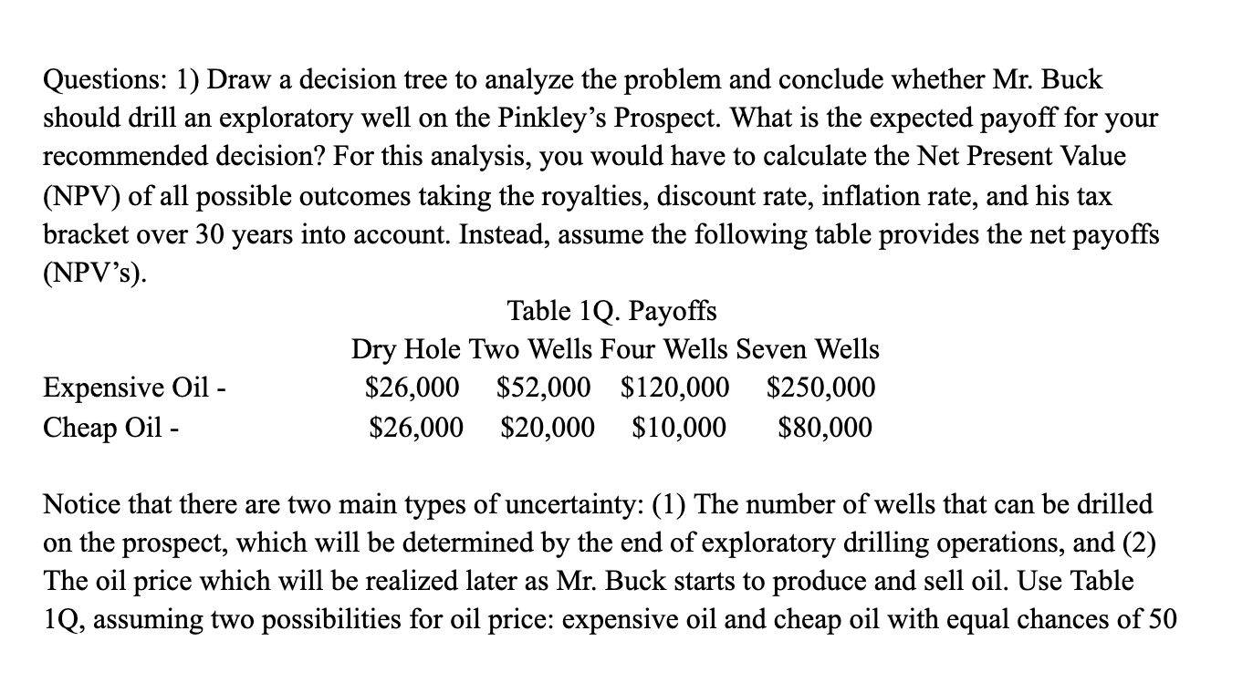 ***PLEASE HELP WITH QUESTION 2*** DECISION TREE