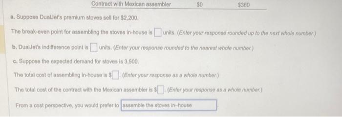 You are the new CEO of DualJet, a U.S. company