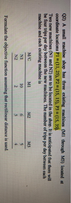 change the flow matrix change tthe values that