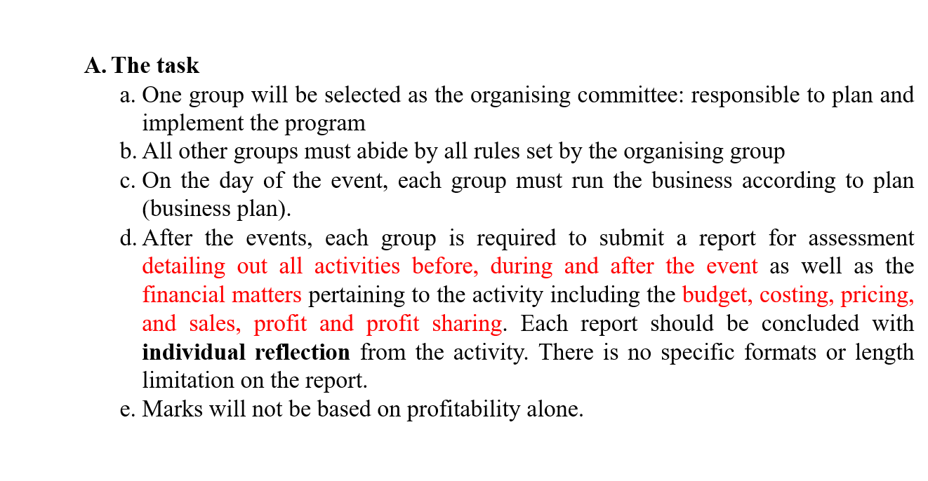 A. Background Preferably in the same group,