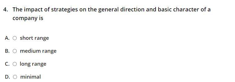 4. The impact of strategies on the general