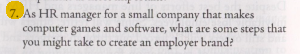 150 words please 7. As HR manager for a small