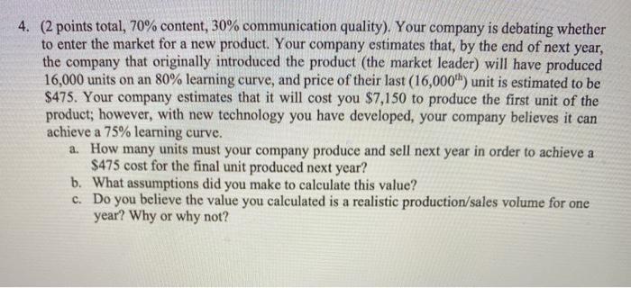 Please answer all parts of the question with easy