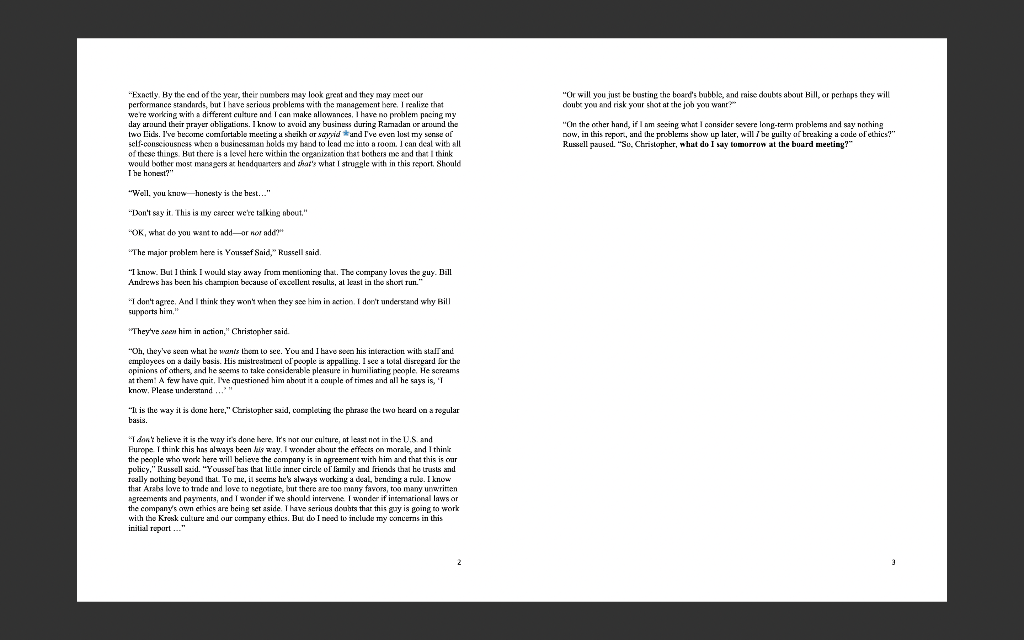 Put yourself in Russels (from the case What