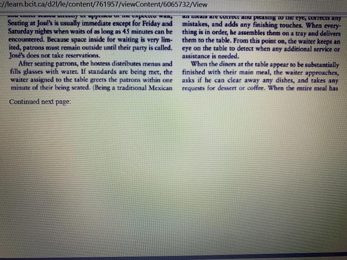 solve the Q3 only The restaurant owner Joe Jones)