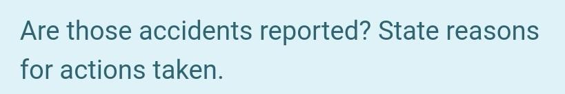 Do these accidents occur repeatedly? Why? Are