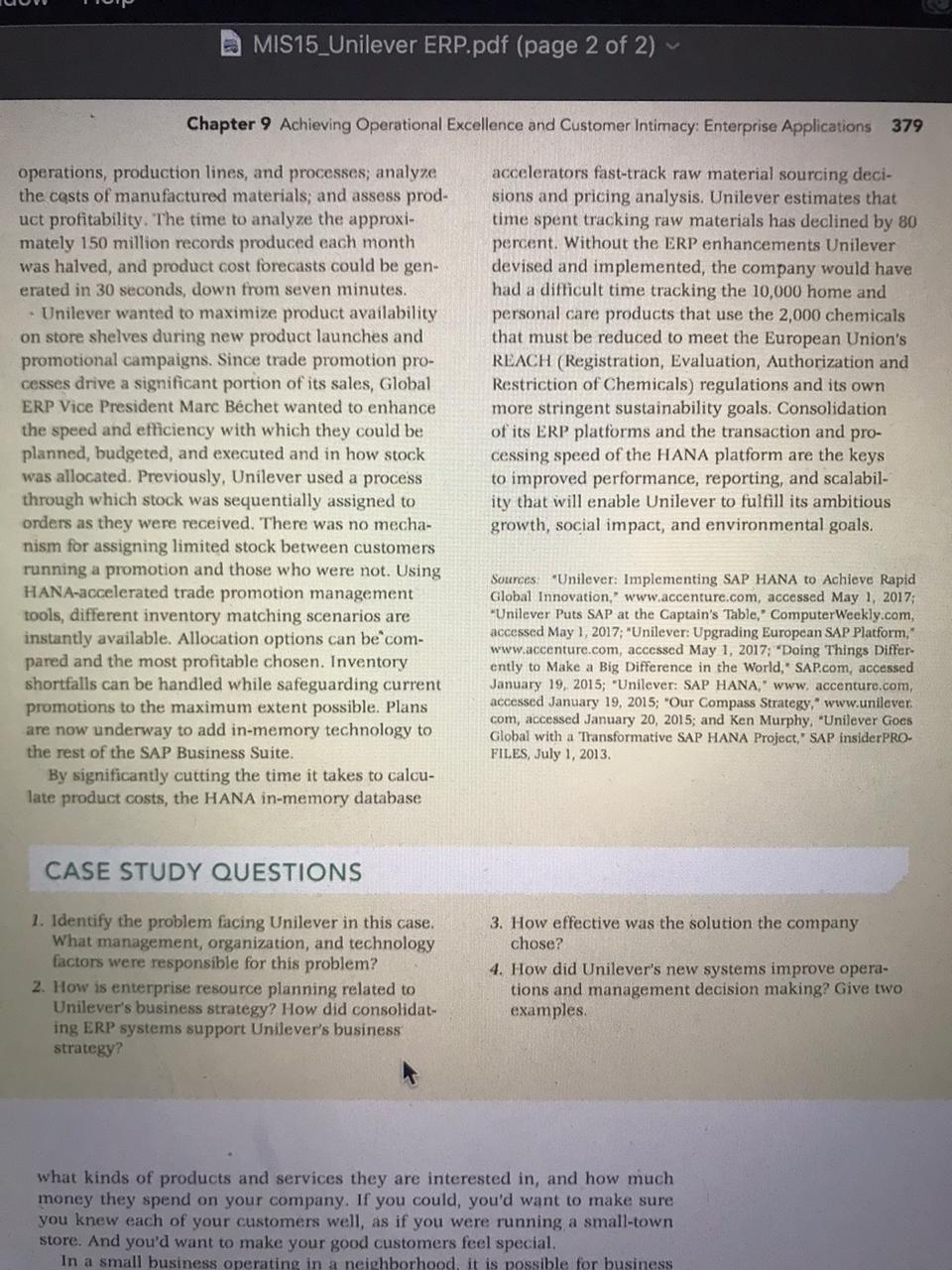 INTERACTIVE SESSION MANAGEMENT Unilever Unifies