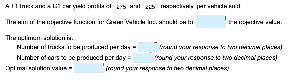 Green Vehicle Inc., manufactures electric cars