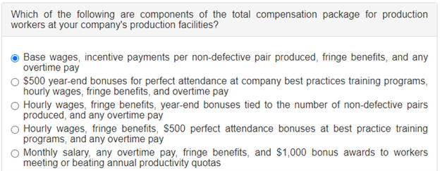 Which of the following are components of the