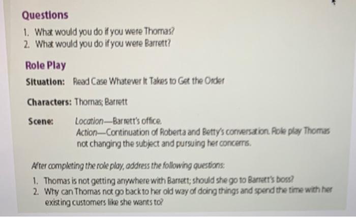 Background Roberta Thomas has seen the good life.