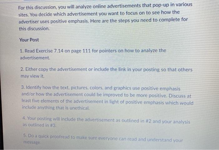 7.14 Identifying Positive Emphasis in Ads and