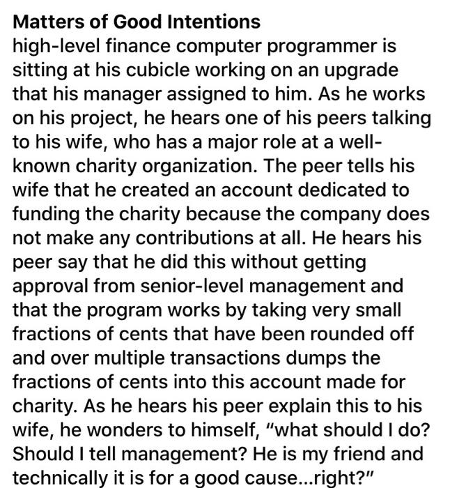 is there some alternative way this situation