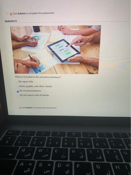 can you solve quistion like this Click Submit to