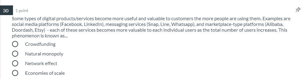 23 1 point When the US imposes tariffs on on the