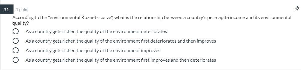 23 1 point When the US imposes tariffs on on the