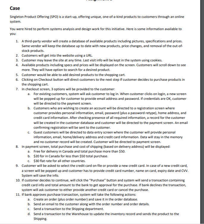 Please ansr questions 3 and 4. thank you! Case