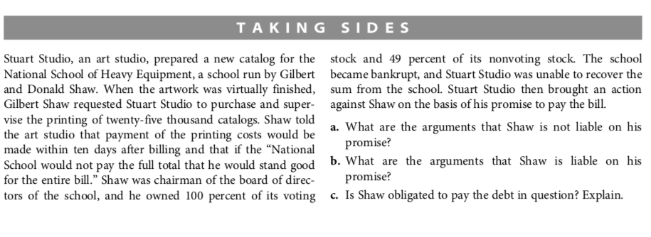 TAKING SIDES Stuart Studio, an art studio,