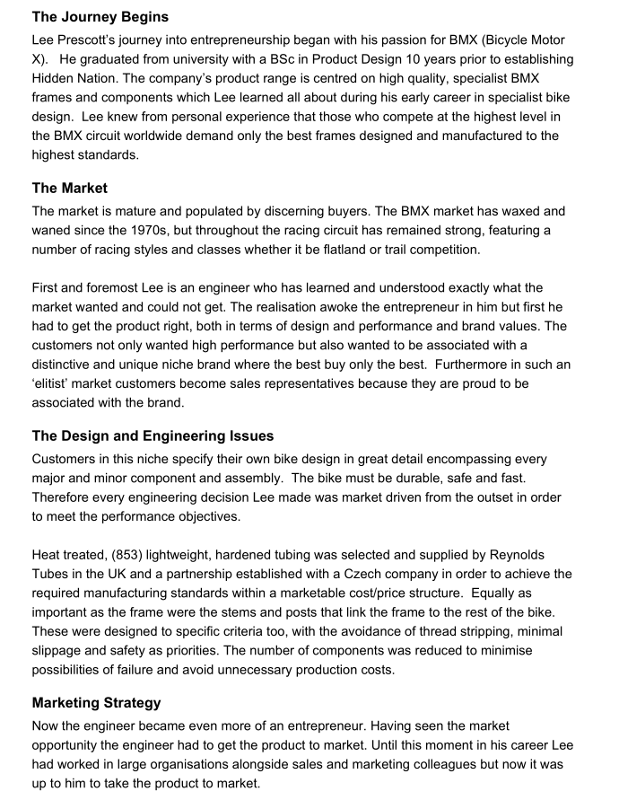 Please explain and analyze the Target Market &