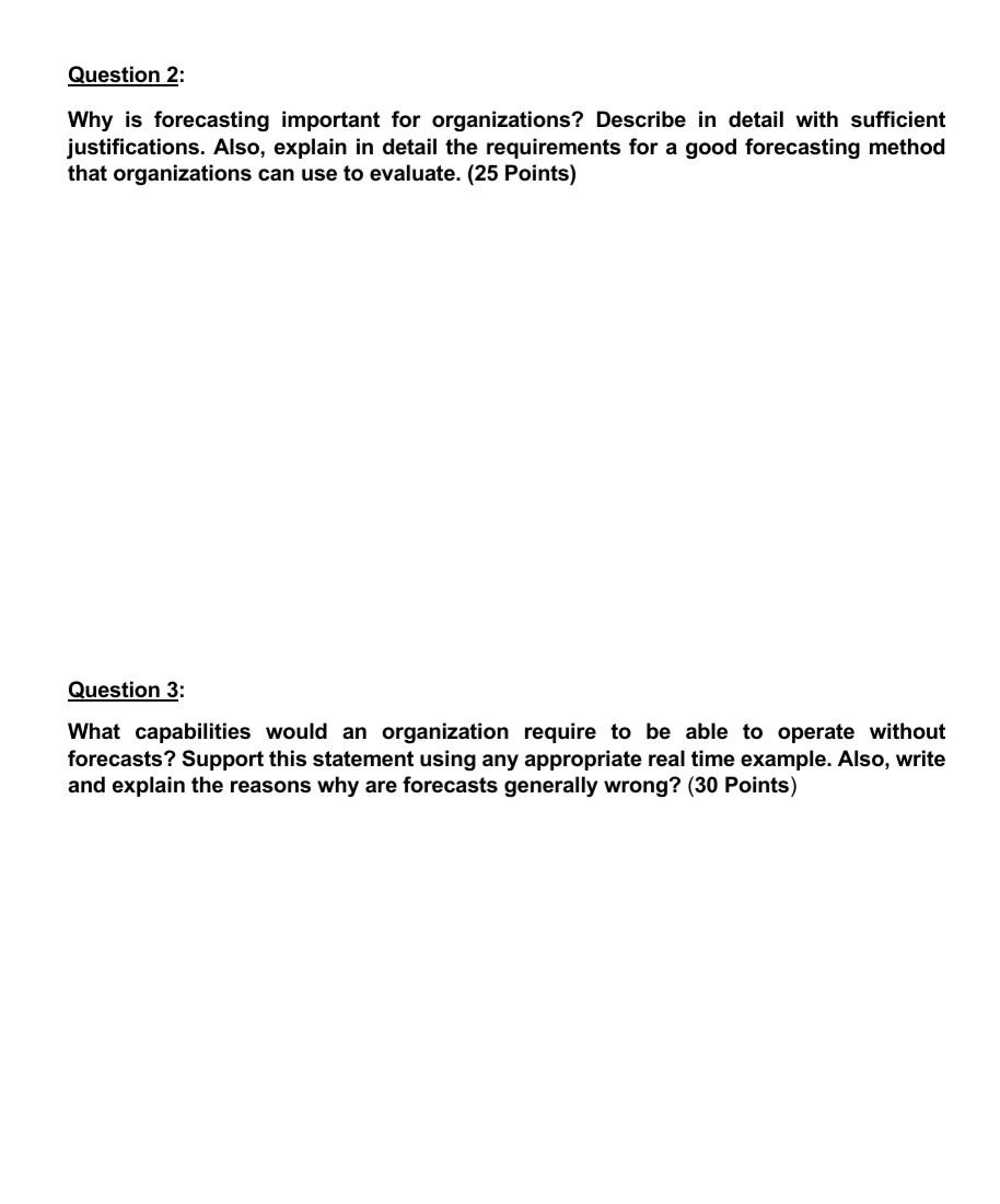 Assessment Questions: Question 1: Following table