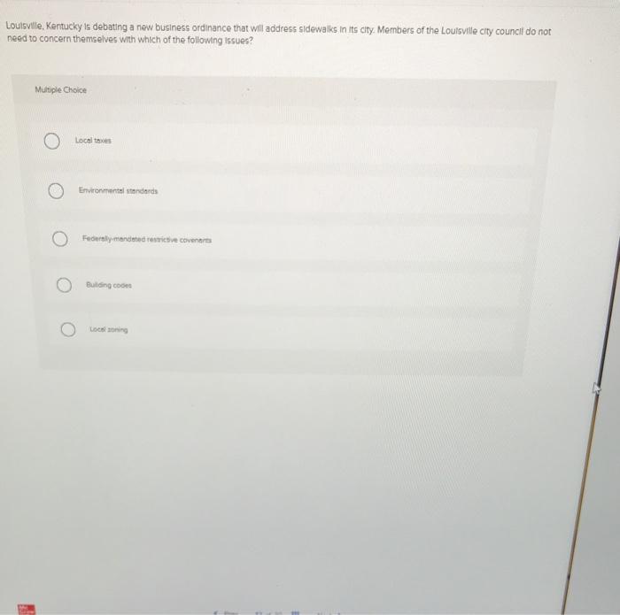 Louisville, Kentucky is debating a new business