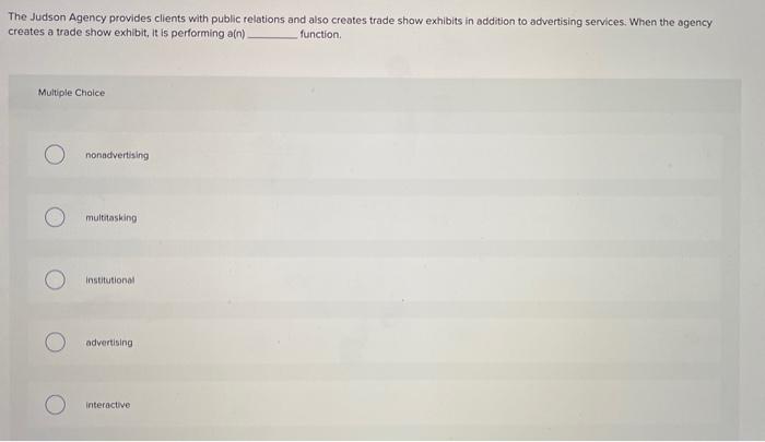 The Judson Agency provides clients with public