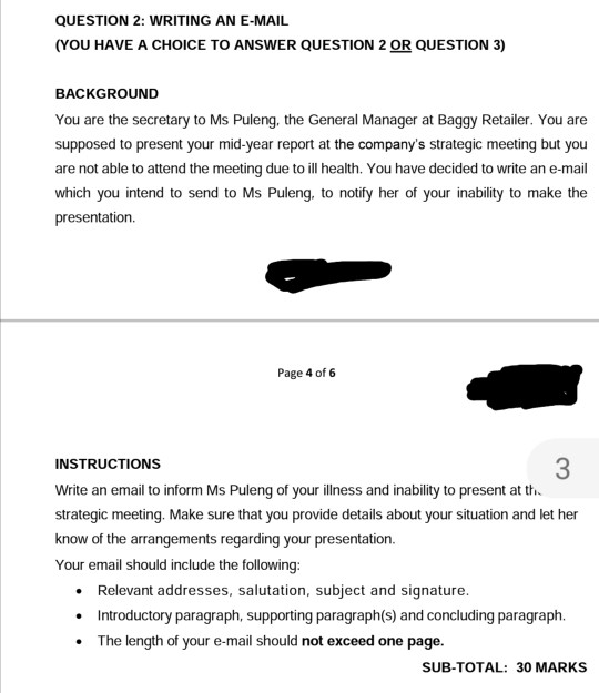 Good day Kindly Assist me with this question