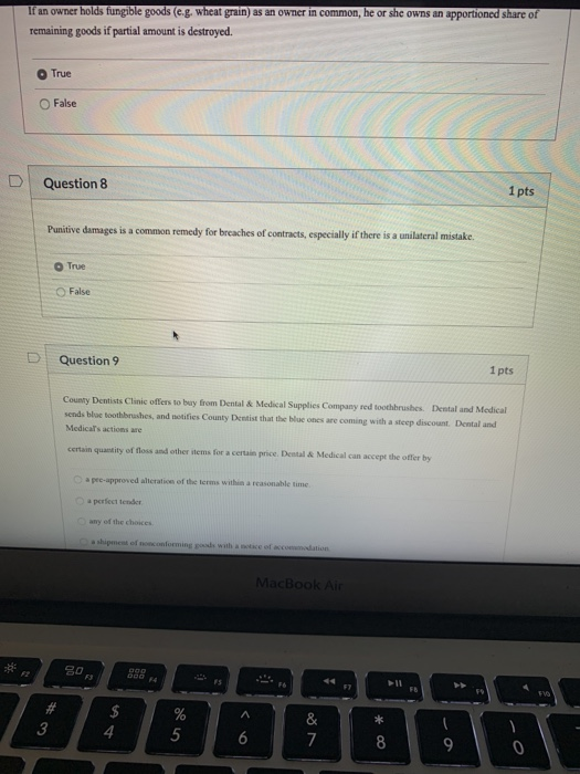 If an owner holds fungible goods (e.g. wheat