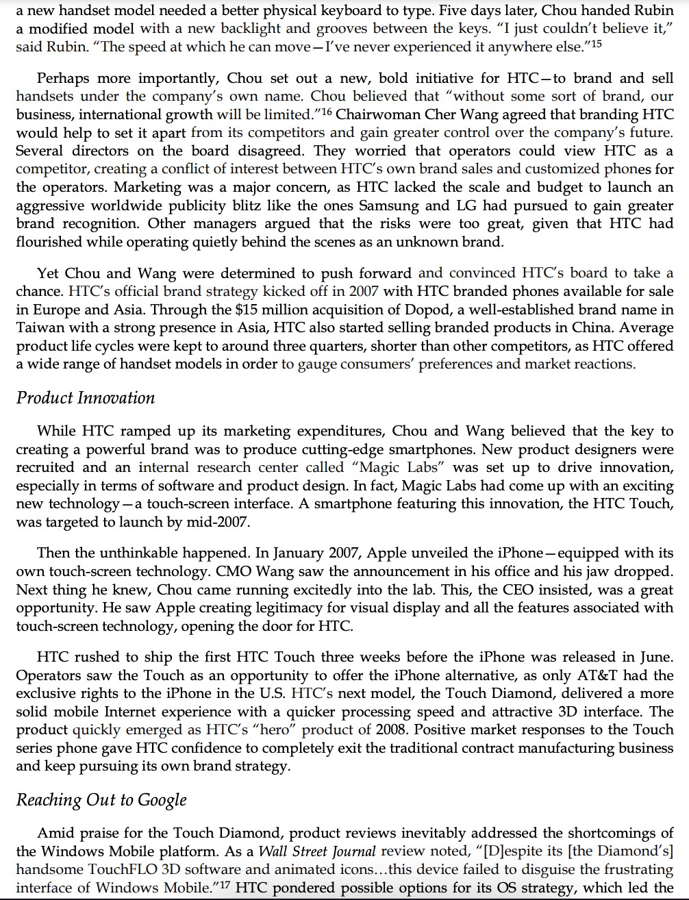 Please answer based on the reading provided only